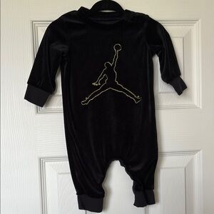 Air Jordan Baby Bodysuit – Size: 3 Months – Velvet with Jordan Logo